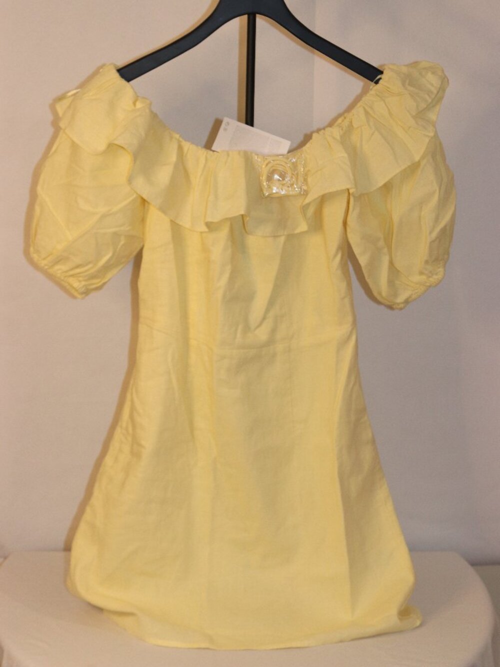 NWT Women's H&M Yellow Dress Sz S